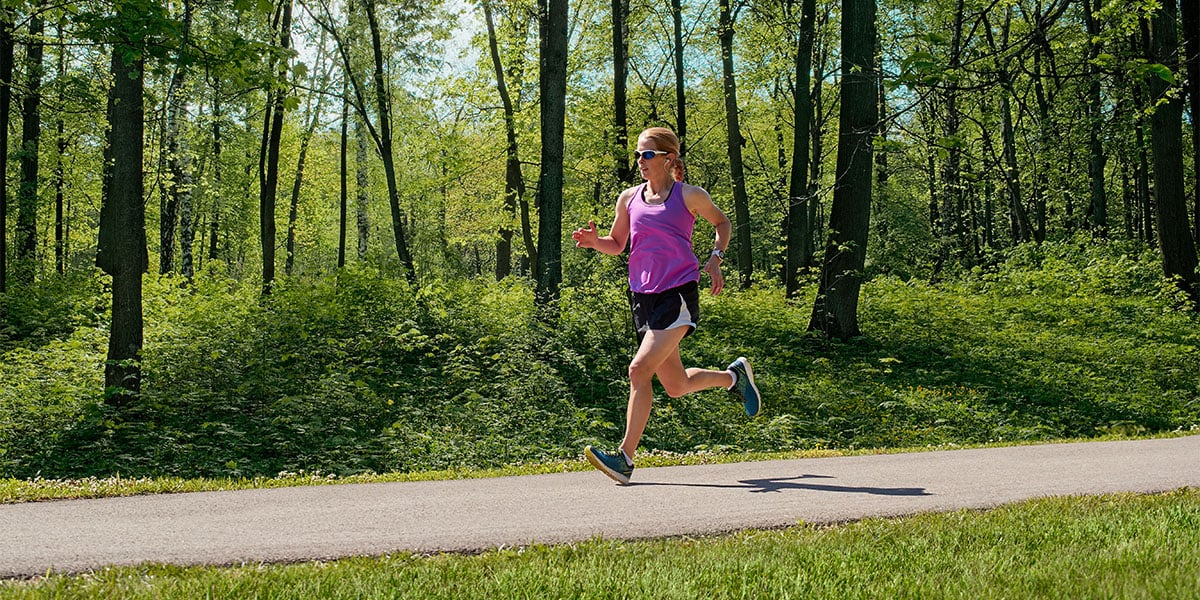 running